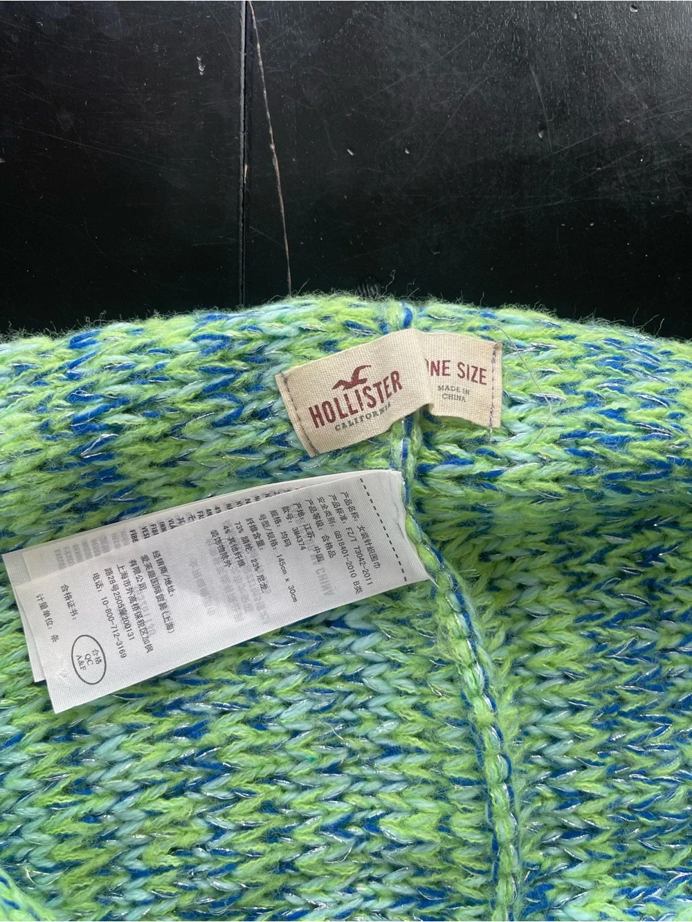 Hollister Knit Infinity Scarf